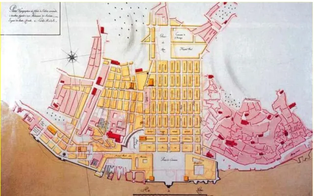 Figura 1.3 - Lisboa Pombalina, reconstruída após o terramoto de 1755 - um sistema teleológico[11] 