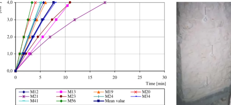 Figure 10 shows the obtained results in ten models at about 90 days. Other ages, not present  here, were also analyzed (Pinho [8])