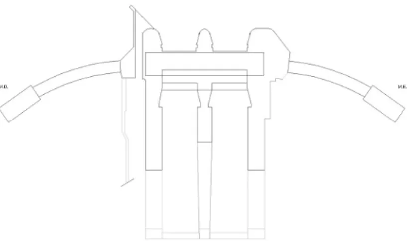 Figura 40 - Planta da barragem de Fagilde.