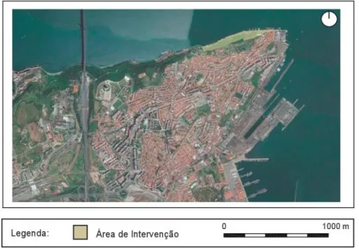 Figura 4.5 - Área de Intervenção do PPCG 