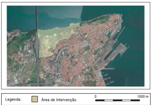 Figura 4.6 - Área de Intervenção do EEESCR 