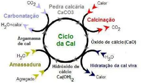 Fig. 4.2 – Ciclo da Cal [84] 