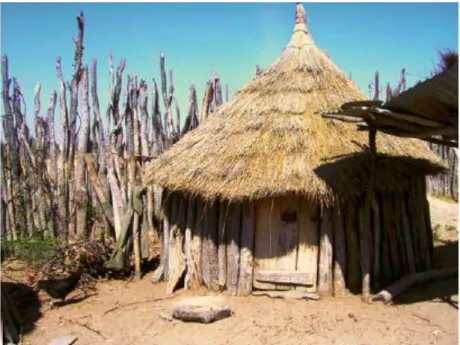 Figura 3.2 - Exemplo de habitação vernacular em Angola (Guedes 2011a) 