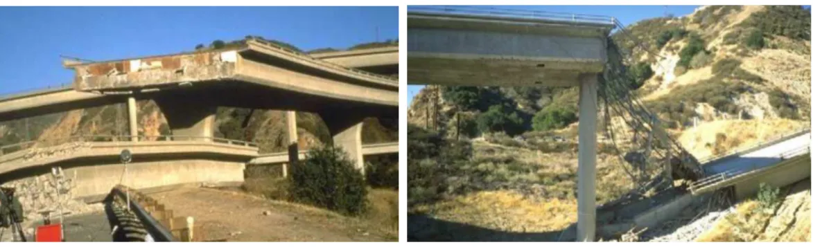 Figura 1.1: Viaduto de Gavin Canyon, sismo de Northridge, 1994 [51]