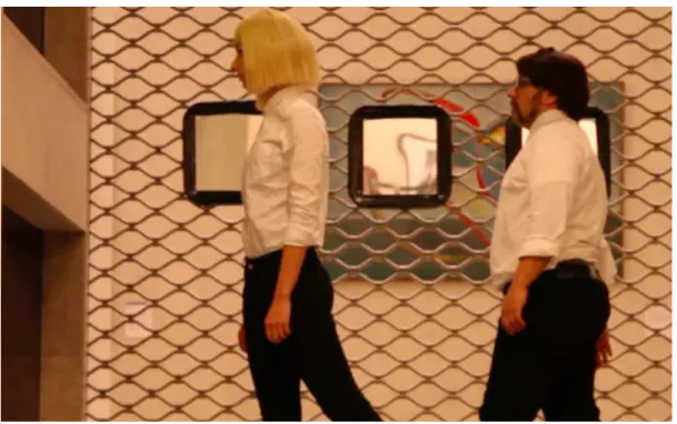 Figure 1.2: Video still from Identificacíon’s re-enactment. Video by V. Rovisco and D