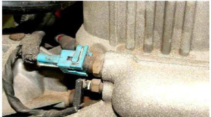 Figura 37 – Sensor de temperatura da água do motor 