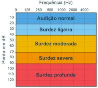 Figura 2.15 - Grau de Audição. 
