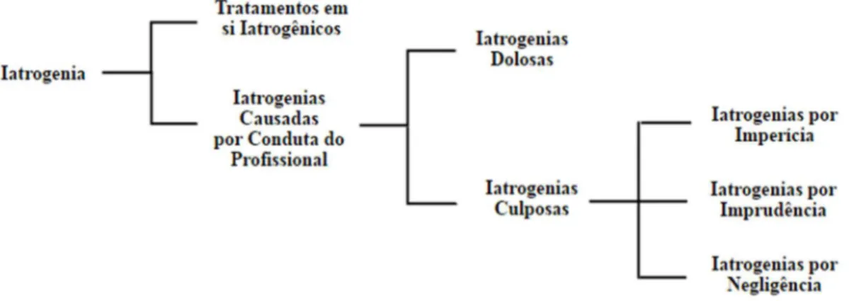 Figura 2 - Proposta de esquema de classificação das iatrogenias 