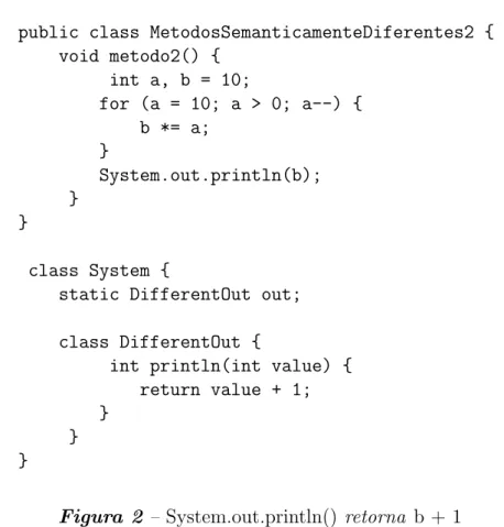Figura 2 – System.out.println() retorna b + 1