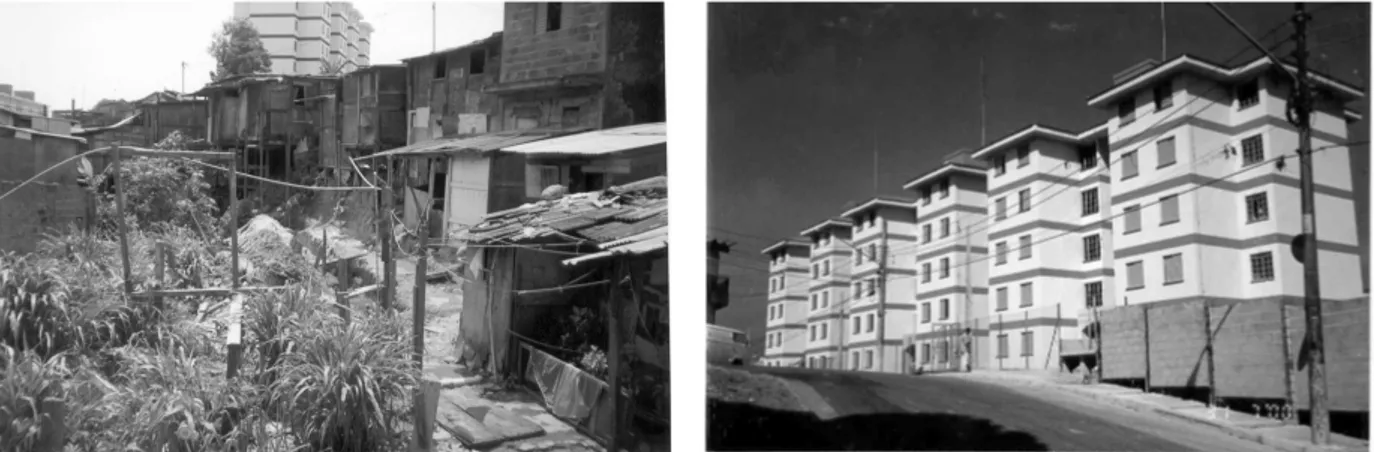 Foto 6 – Conjunto Habitacional São Domingos Camarazal (ao lado, vista da antiga Favela)  Fonte: Diagonal Urbana Consultoria Ltda