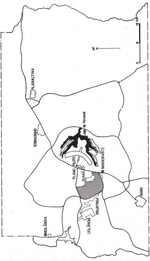 Figura 8: Área do Projeto Águas Claras 1 no DF 