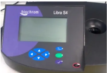 Figura 2.2  –  Espectrofotômetro Biochrom Libra S4 