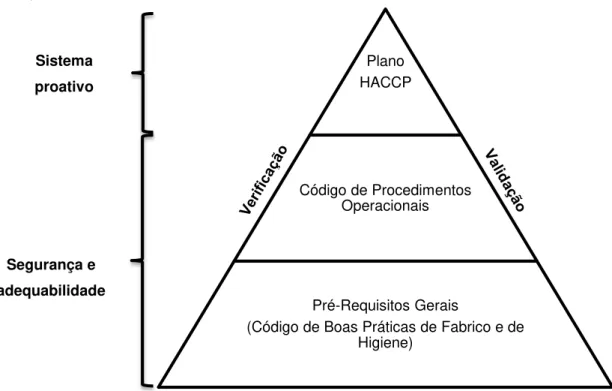 Figura 1.1 Pirâmide da Segurança Alimentar. Adaptado de Keener (2007). 