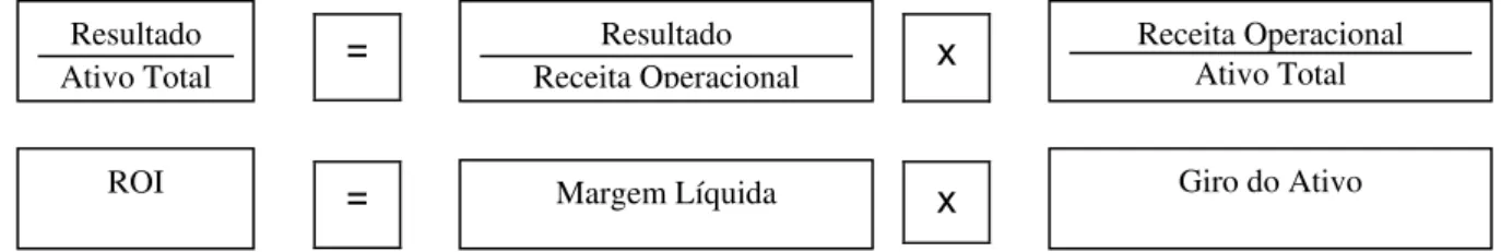 Figura 07 – Demonstração do Retorno Operacional sobre o Investimento -DROI  Fonte: Matias, (2007)