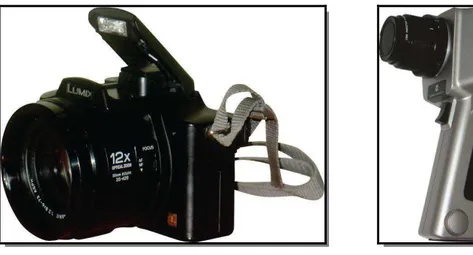 Figura 33: Câmera Lumix Panasonic DMC-FZ15.           Figura 34: Luminancímetro                                      Konica Minolta CS-100A