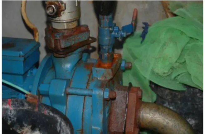 Fig. 6  –  Grupo electrobomba de captação de água salgada 