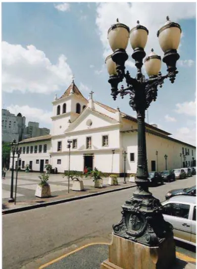 Figura 04- Pátio do Colégio, o lugar de fundação da cidade de São Paulo.                                          