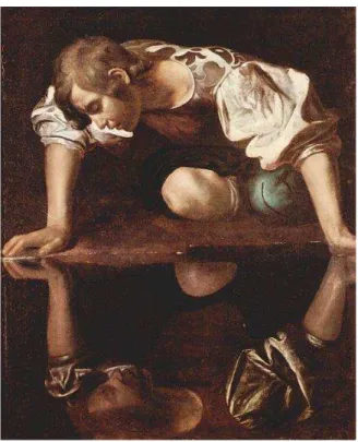 Figura 3: Narciso. Fonte: Reprodução de Caravaggio, 1594-1596 