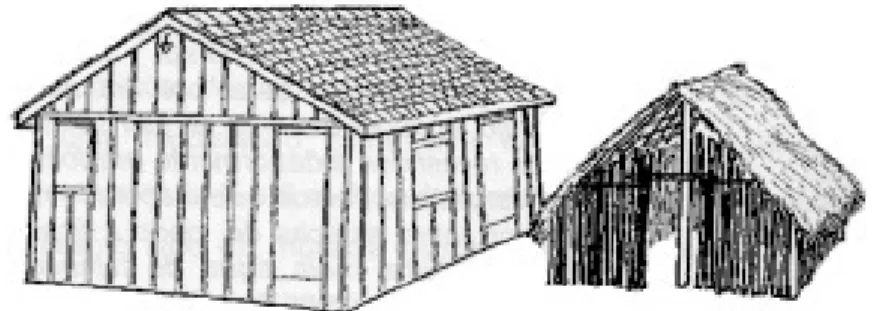 Figura 6: Casa do Posto Indígena. Fonte: Zuch-Dias, p.251. 
