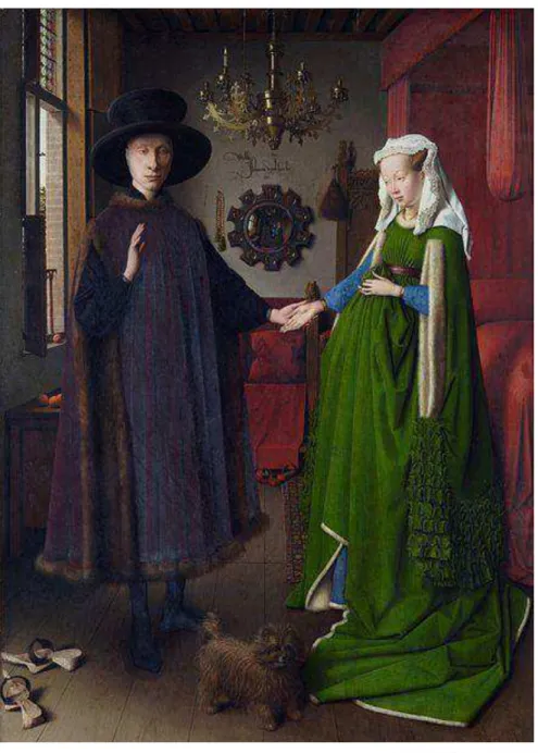 Figura  10  -  EYCK,  Jan  Van.  Sem-título, 1434.  Óleo  sobre  tela, dimesão: 82 cm x 59.5 cm