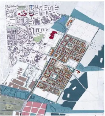 Figura 4.1  –  Área de construção de Kronsberg  (Fonte: Rumming, 2006, consultado a 4 Maio 2012) 