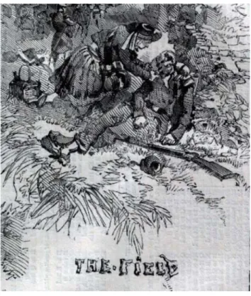 Figura 10   Vivandeira no Exército francês   desenho de 1859