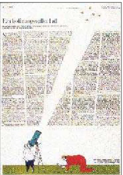 Figura 2: Jornal Die Zeit, página  4, Editoria de Política, dezembro  de 2004.