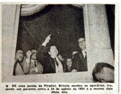 Figura 3 - Discurso de Brizola em 26-03-1961  Fonte: ÚLTIMA Hora-RS (25 ago./23 set. 1961) 