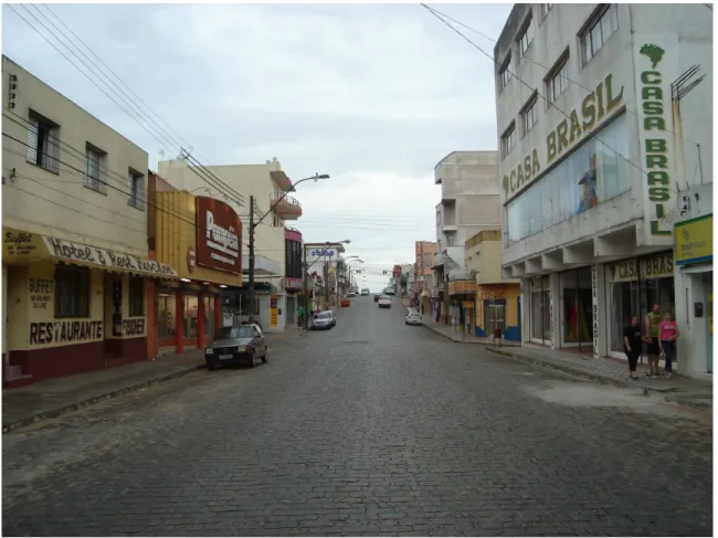 Foto 3: Vista da rua General Osório. Por Marcos Herzog em 17/10/2007.  