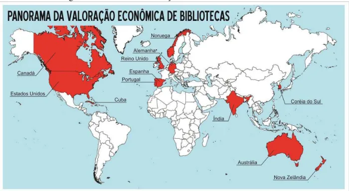 Figura 4: Panorama da valoração econômica de bibliotecas 