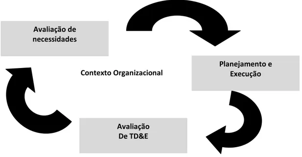 Figura 3. Sistemas de TD&amp;E. Borges-Andrade(2006), p. 344.  
