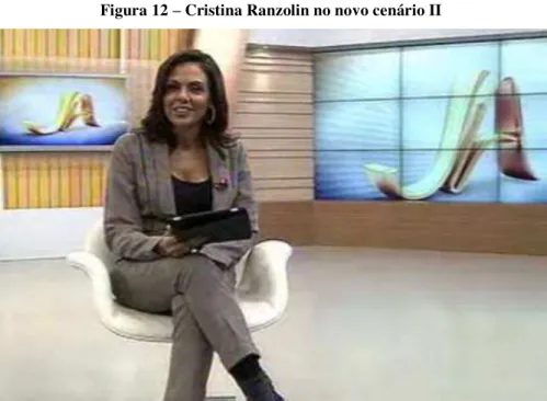 Figura 12  – Cristina Ranzolin no novo cenário II 