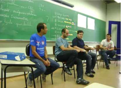 Figure 8: A Fishbowl discussion in a whole-class retrospective. 