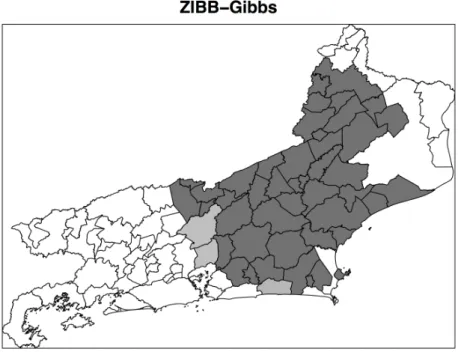 Figura 10: Mapa de probabilidades - ZIBB-Gibbs