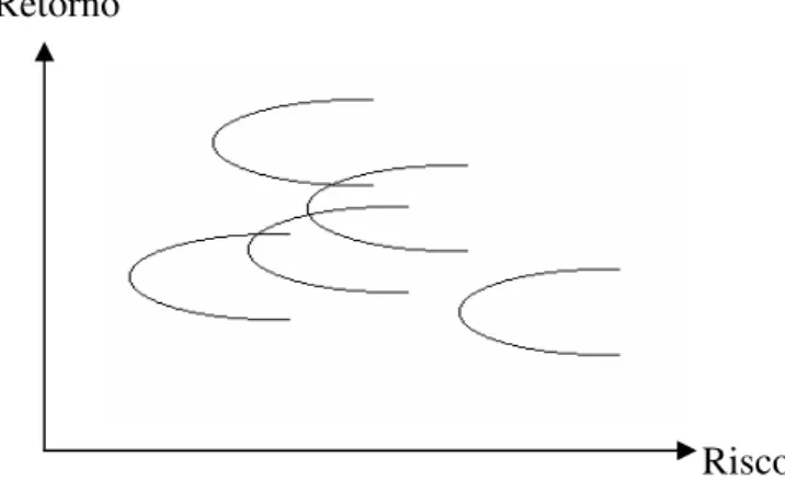 Figura 3 - Exemplos de Curvas Retorno - Risco Possíveis 