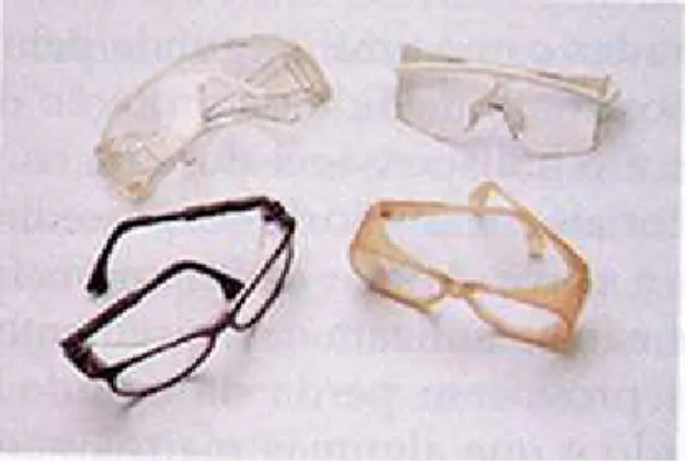 Figura 3 - Diferentes modelos de óculos 