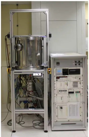 Figure 3.6. Picture of the electron beam deposition system existing at CEMOPs clean room at New  University of Lisbon