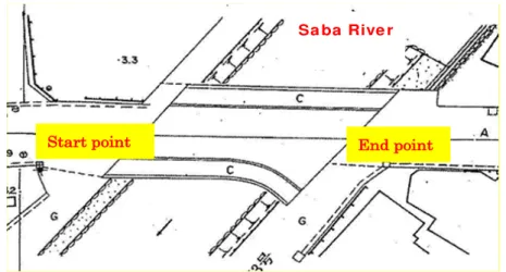 Figure 6 Plan view of Shingondai Bridge 