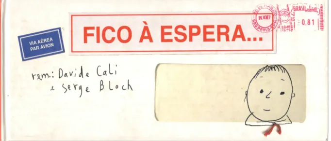 Fig. 17 - Capa - Fico à espera... uMoi, j'attends...t Davide Cali e Serge Bloch