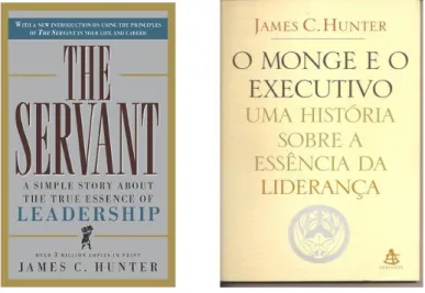 Figura 4.2 – Capa do livro The servant - A simple story about the true essence  of  leadership
