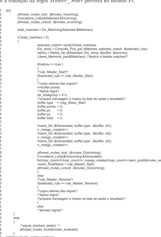 Figura 17: Pseudocódigo para Evaluate.