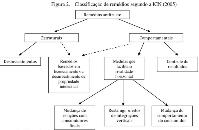 Figura 2. Classificação de remédios segundo a ICN (2005) 