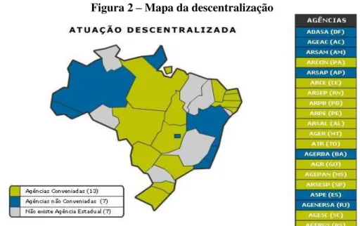 Figura 2  –  Mapa da descentralização