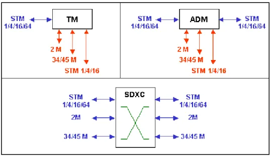 Figura 3-6 - O padrão SDH 