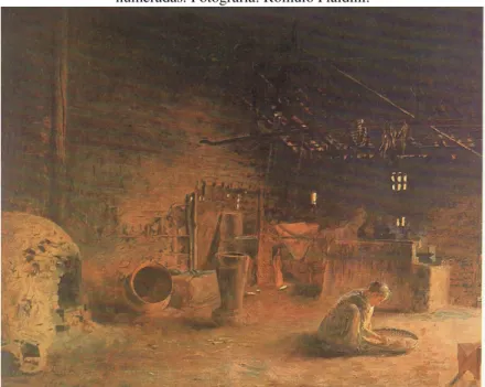 Fig. 11 – Almeida Júnior. Cozinha Caipira, 1895. óleo sobre tela,.63 x 87 cm. São Paulo,  Pinacoteca do Estado de São Paulo