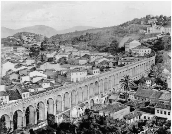 Fig. 3 – Frond, V. O aqueduto do Rio de Janeiro, ca. 1858. Litógrafo: Bachelier. Procedência: 
