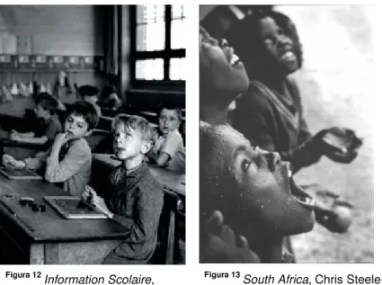 Figura 12  Information Scolaire,  Robert Doisneau (1956) 