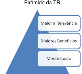 Figura 2: Pirâmide da TR (Fonte do autor, 2013) 
