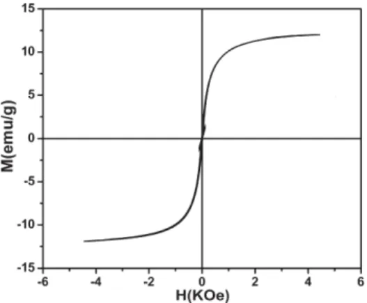Figura  2.2.  Representação  de  uma  curva  de  histerese  de  um  material  superparamagnético 60 