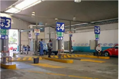 Figura 2.7 - Foto de Estação de ITV – México (Secretaria de Meio Ambiente da Cidade do  México, 2008) 